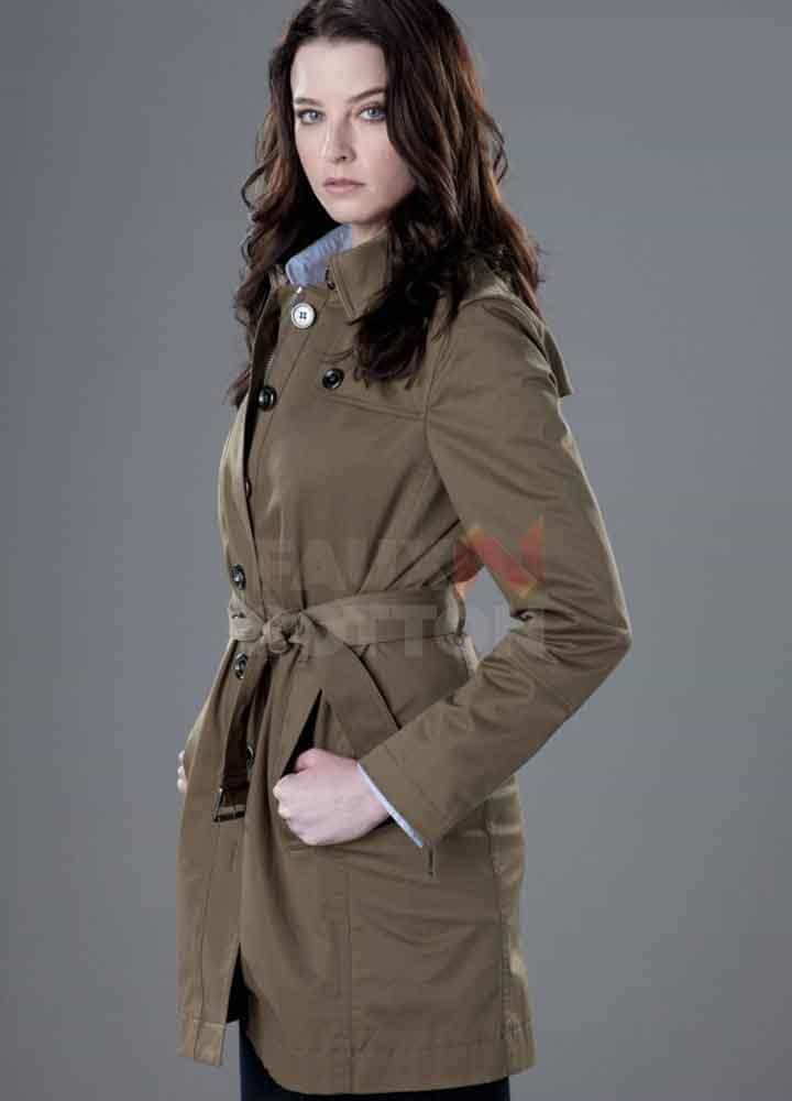 Continuum Rachel Nichols Brown Coat